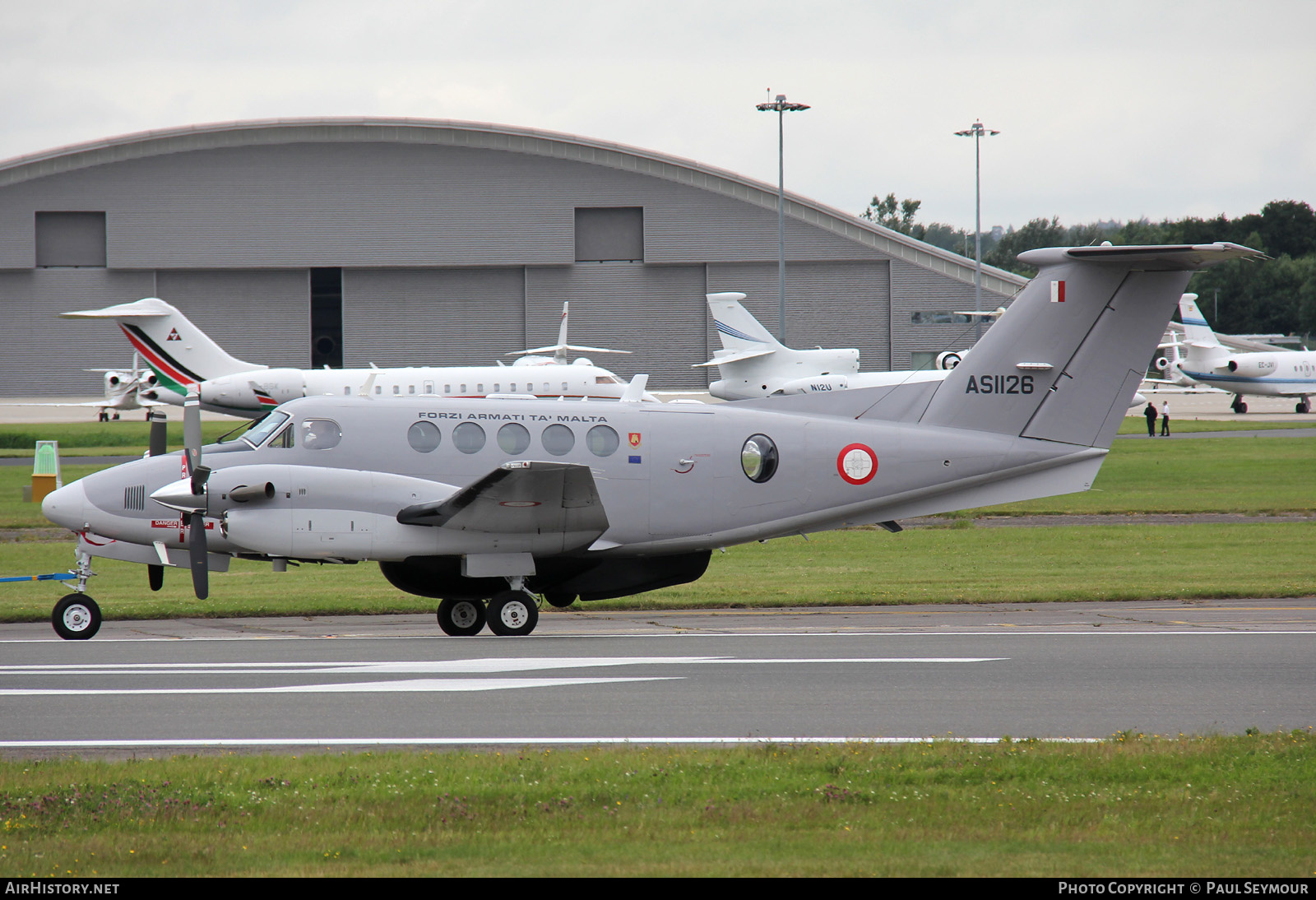 Aircraft Photo of AS1126 | Hawker Beechcraft B200 King Air | Malta - Air Force | AirHistory.net #453242