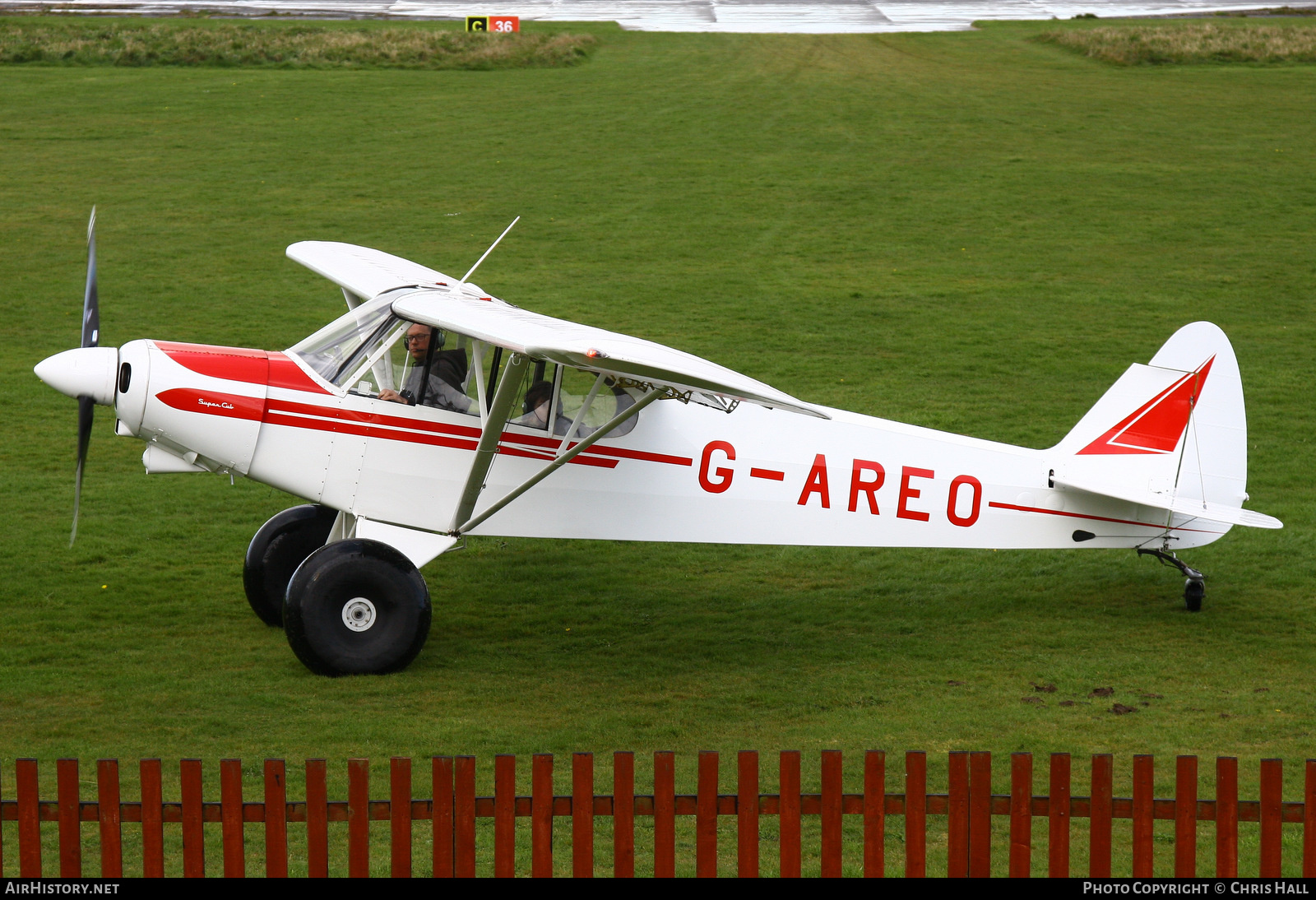 Aircraft Photo of G-AREO | Piper PA-18AS-150 Super Cub | AirHistory.net #453265