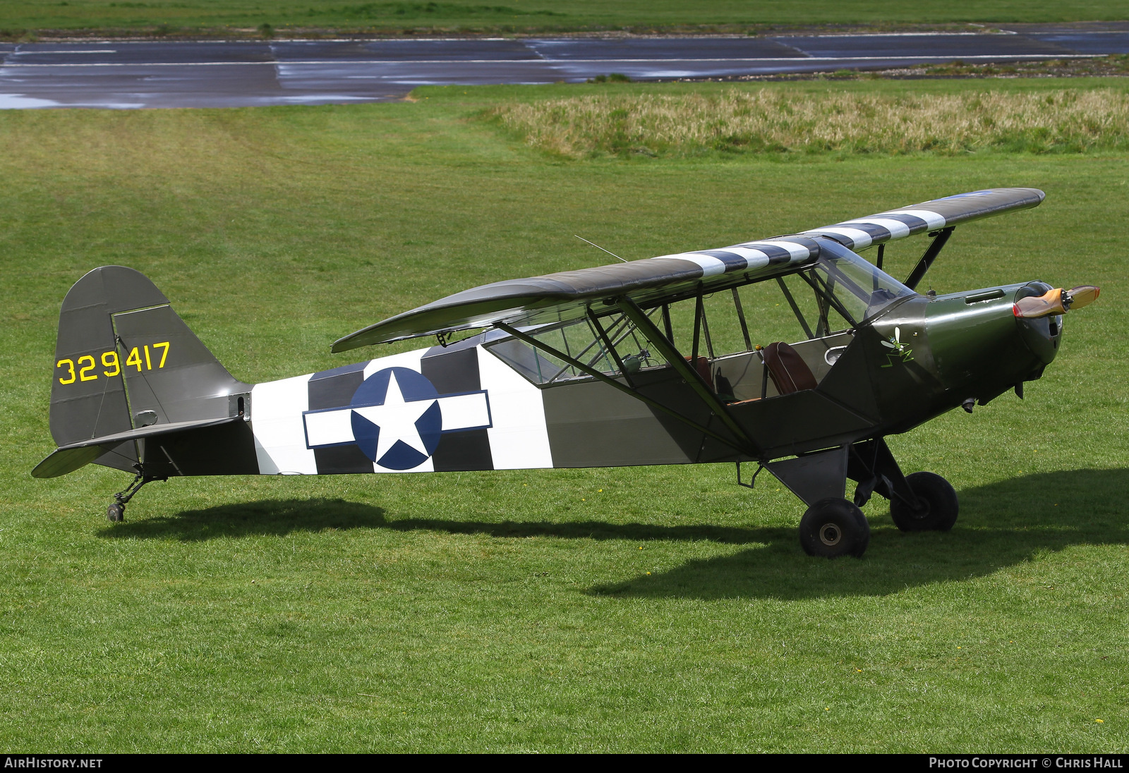 Aircraft Photo of G-BDHK / 329417 | Piper J-3C-65 Cub | USA - Army | AirHistory.net #453272