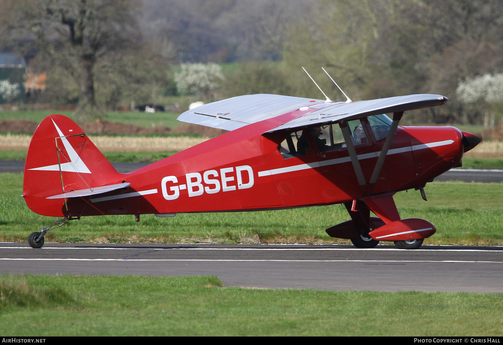 Aircraft Photo of G-BSED | Piper PA-22/20-160 Pacer | AirHistory.net #453292