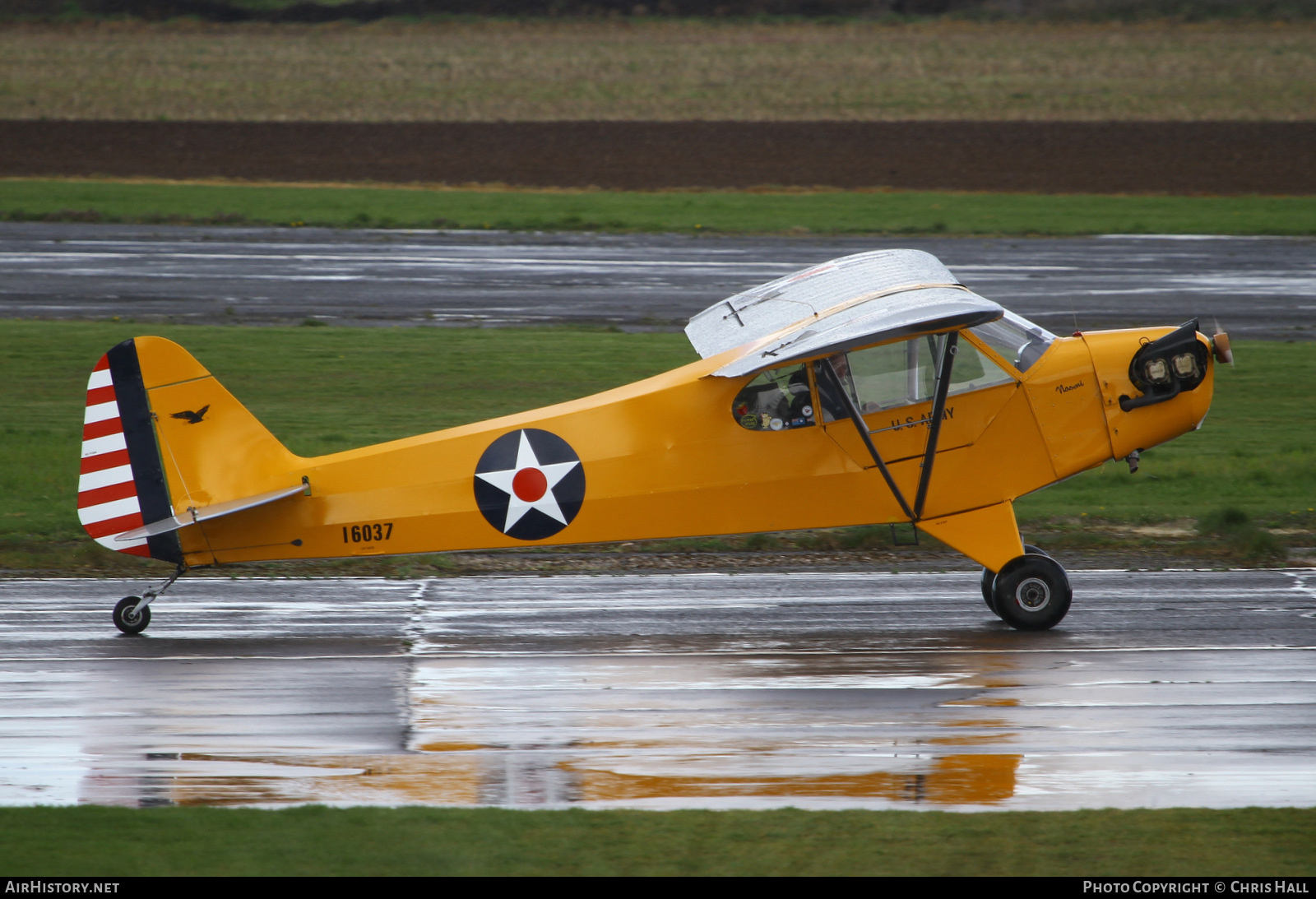 Aircraft Photo of G-BSFD / 16037 | Piper J-3C-65 Cub | USA - Air Force | AirHistory.net #453293