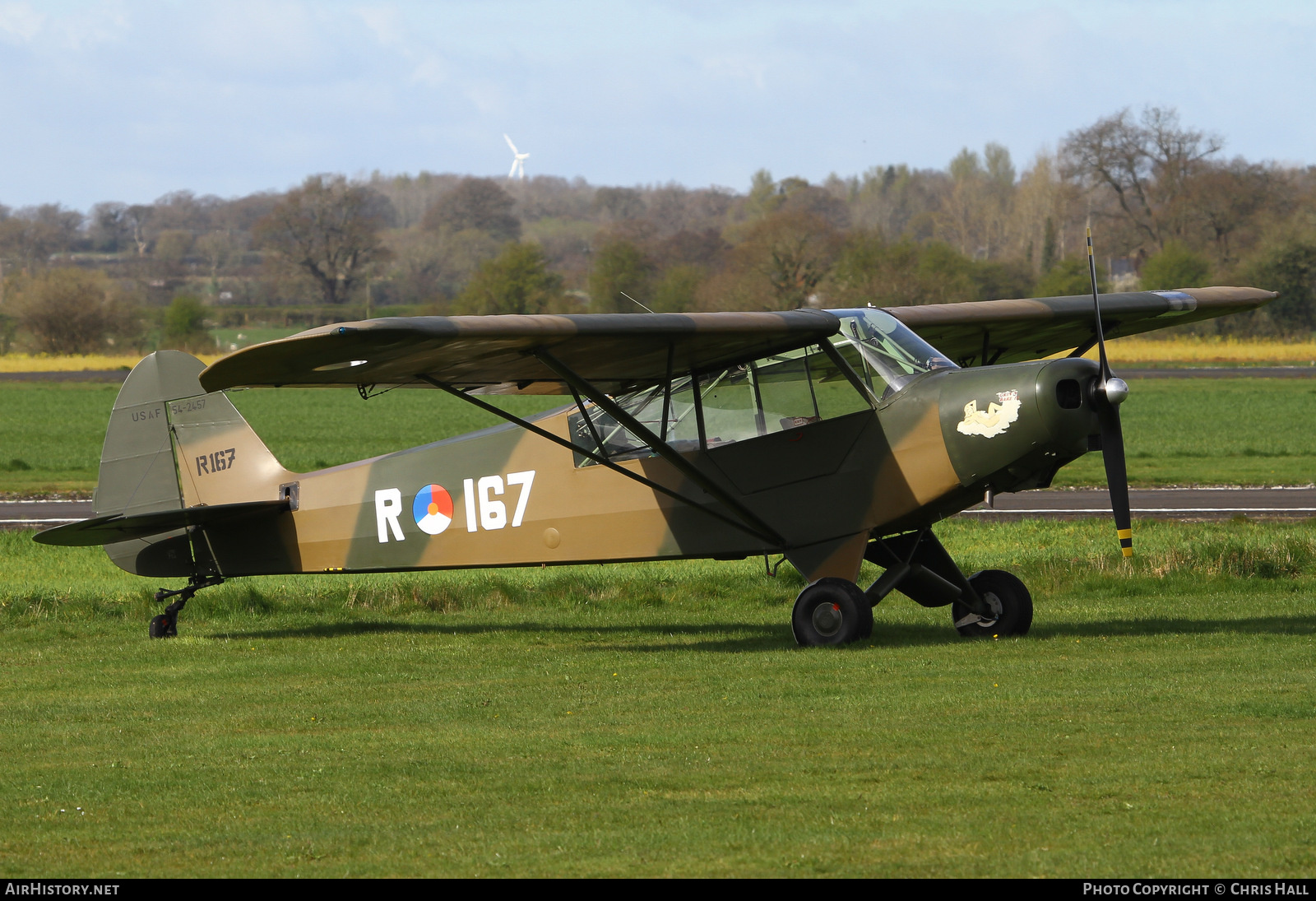 Aircraft Photo of G-LION / R167 | Piper L-21B Super Cub | Netherlands - Air Force | AirHistory.net #453296