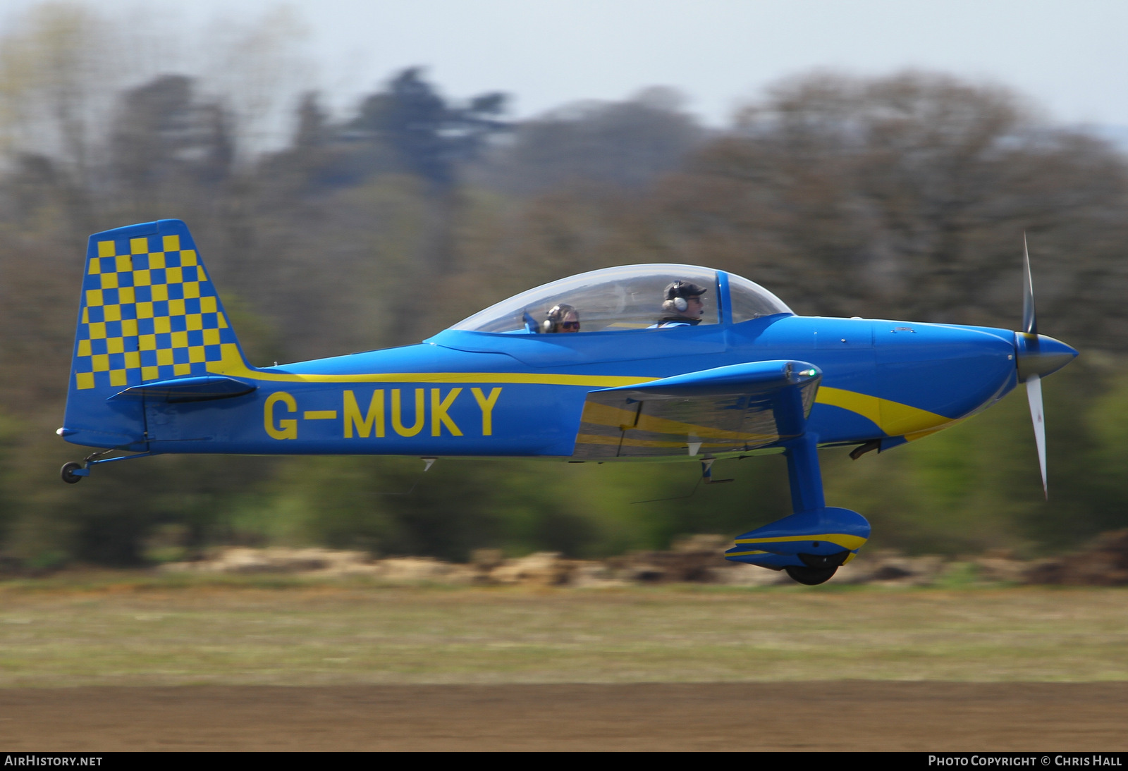 Aircraft Photo of G-MUKY | Van's RV-8 | AirHistory.net #453313