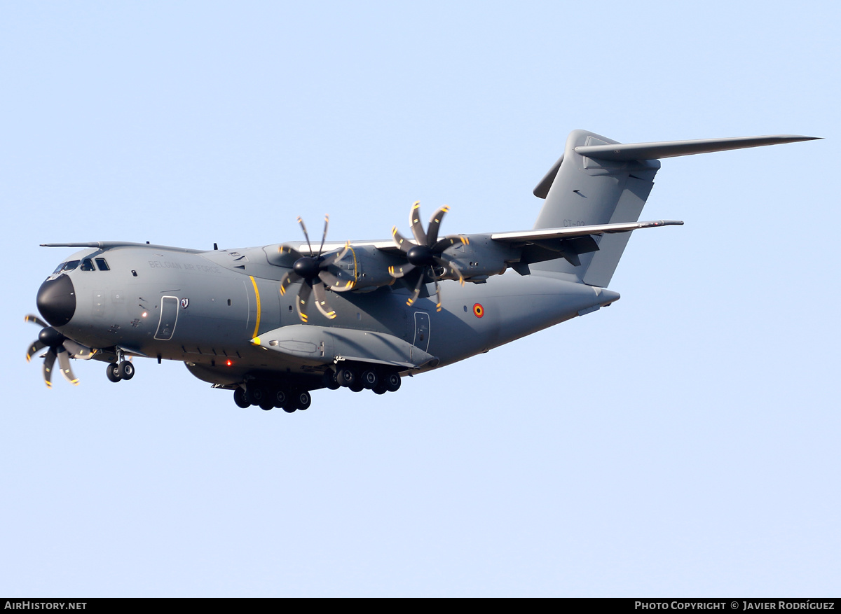 Aircraft Photo of CT-03 | Airbus A400M Atlas | Belgium - Air Force | AirHistory.net #453332