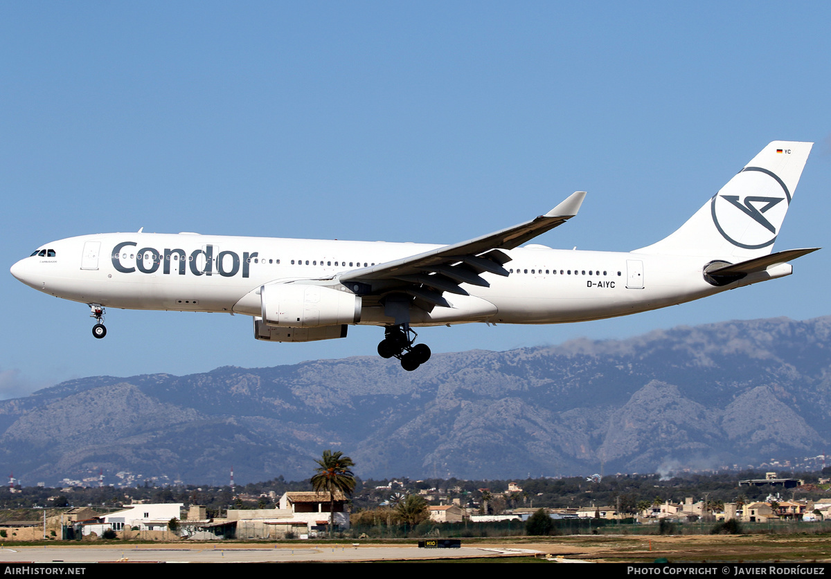 Aircraft Photo of D-AIYC | Airbus A330-243 | Condor Flugdienst | AirHistory.net #453338