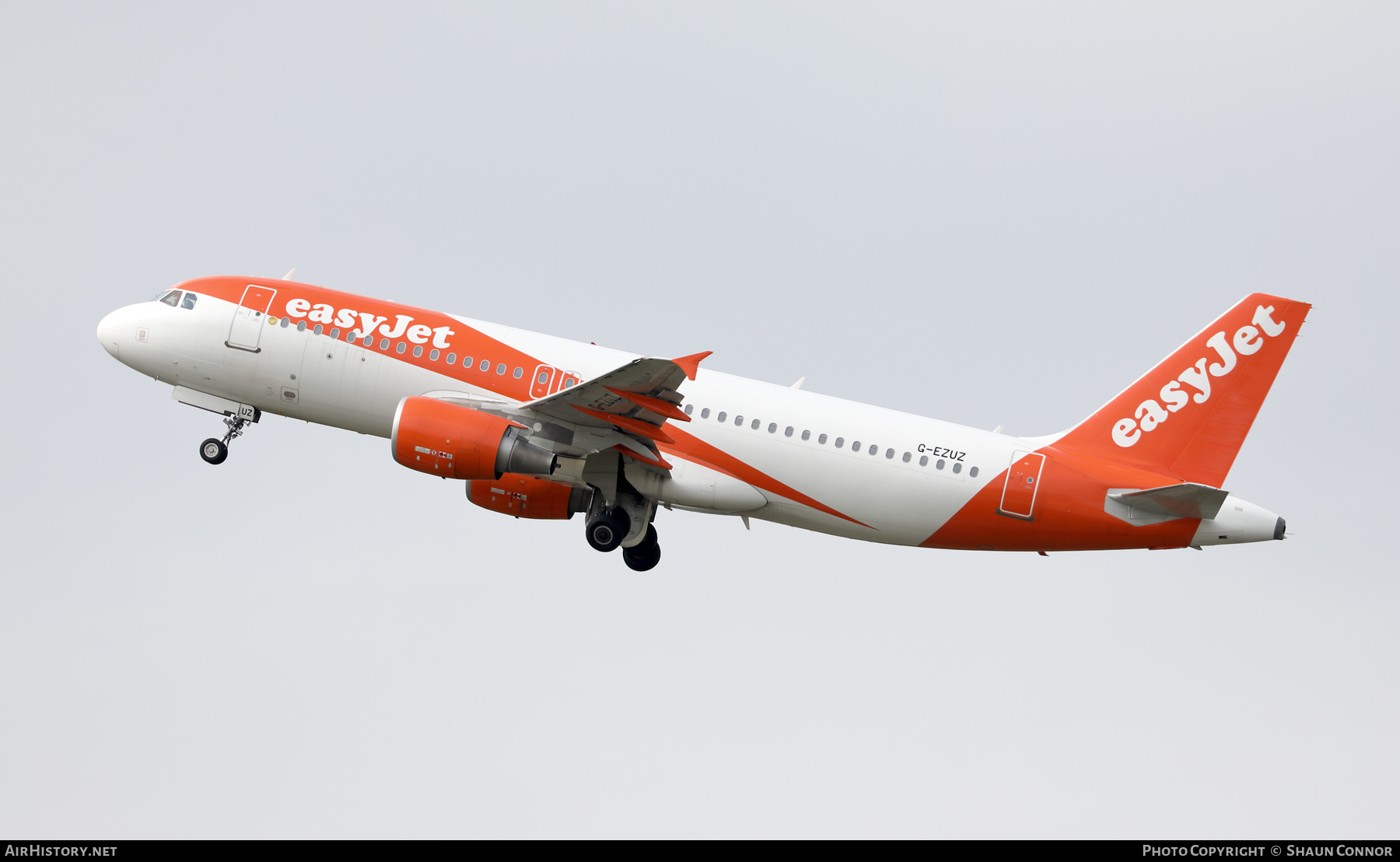 Aircraft Photo of G-EZUZ | Airbus A320-214 | EasyJet | AirHistory.net #453350