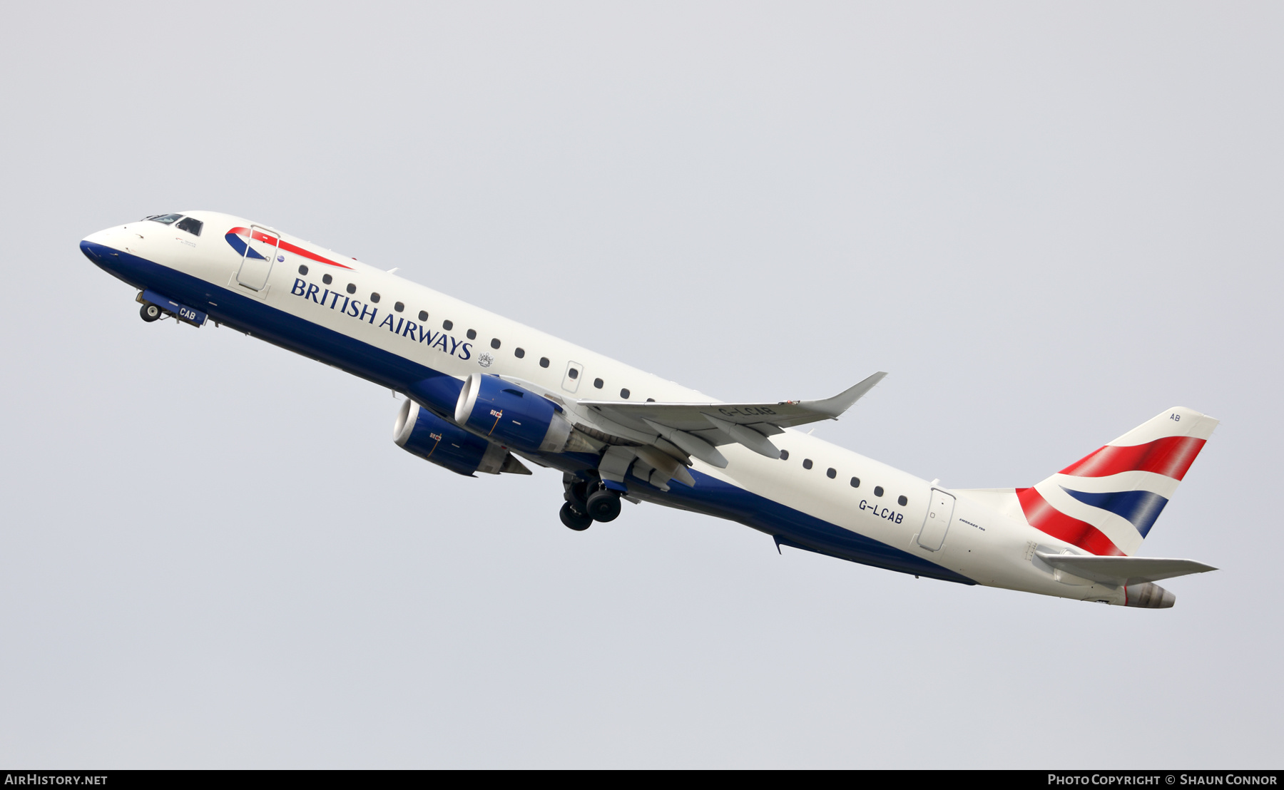 Aircraft Photo of G-LCAB | Embraer 190SR (ERJ-190-100SR) | British Airways | AirHistory.net #453351