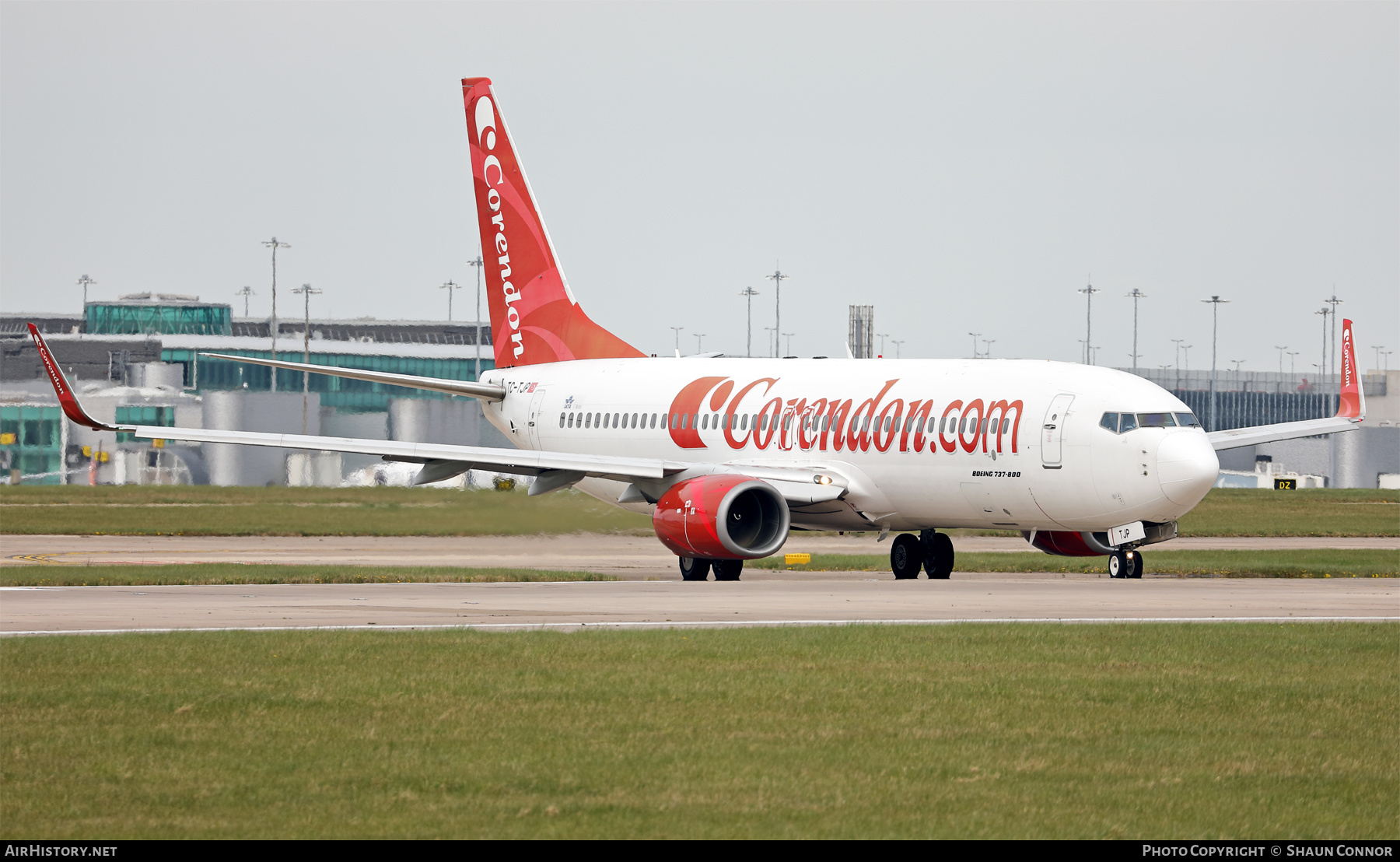 Aircraft Photo of TC-TJP | Boeing 737-8BK | Corendon Airlines | AirHistory.net #453358