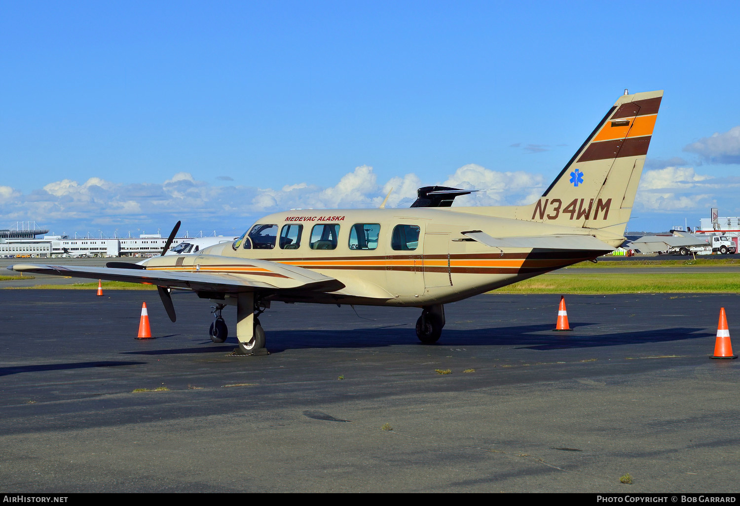 Aircraft Photo of N34WM | Piper PA-31-350 Navajo Chieftain | Medevac Alaska | AirHistory.net #453364