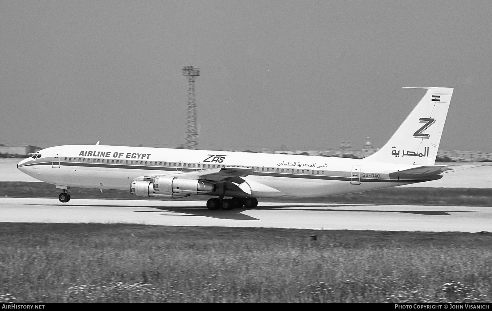 Aircraft Photo of SU-DAC | Boeing 707-336C | ZAS Airline of Egypt | AirHistory.net #453366
