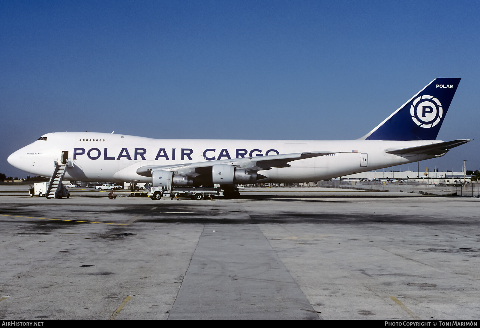 Aircraft Photo of N851FT | Boeing 747-122(SF) | Polar Air Cargo | AirHistory.net #453393