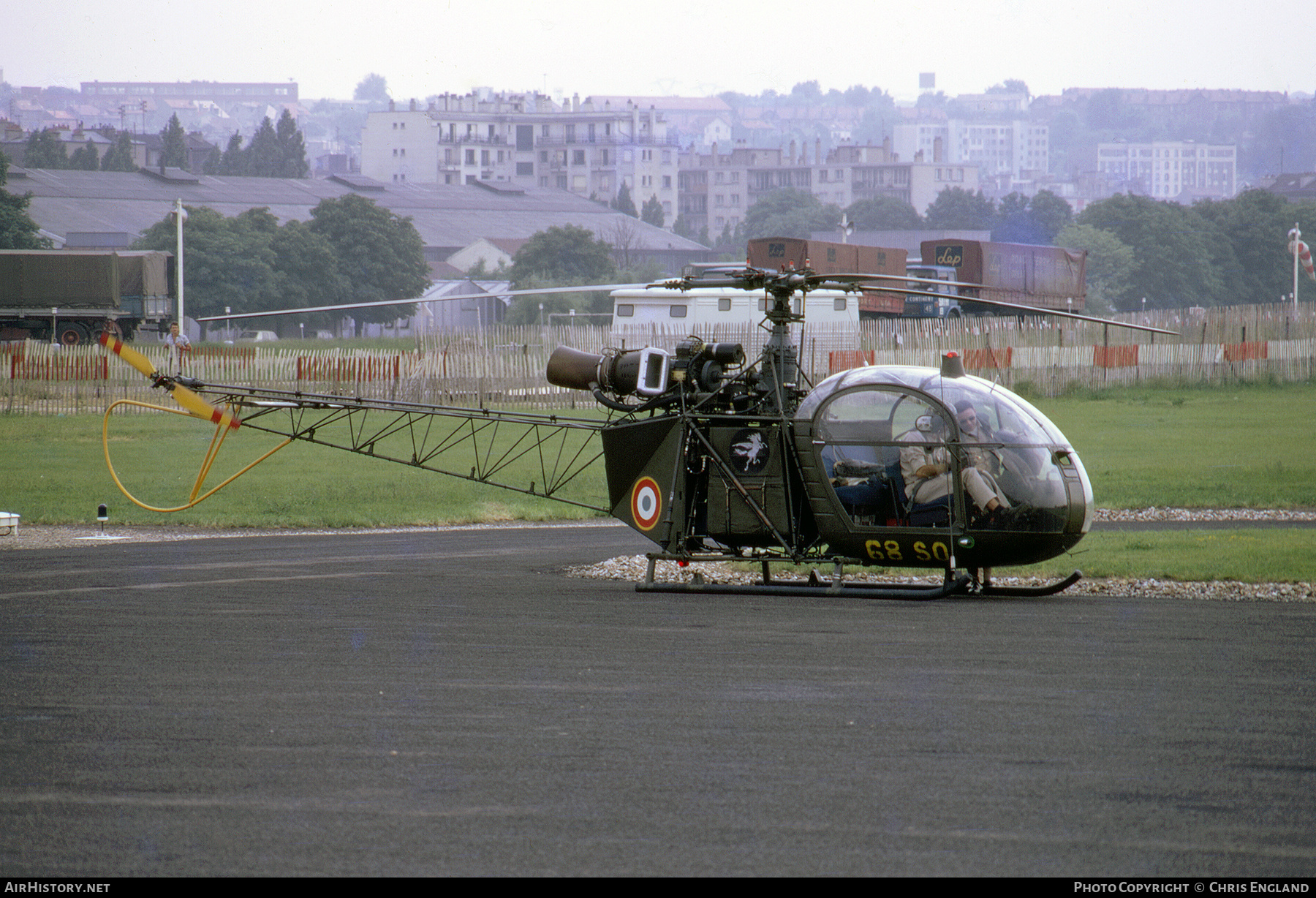 Aircraft Photo of 1080 / 68M | Sud SE-3130 Alouette II | France - Air Force | AirHistory.net #453397
