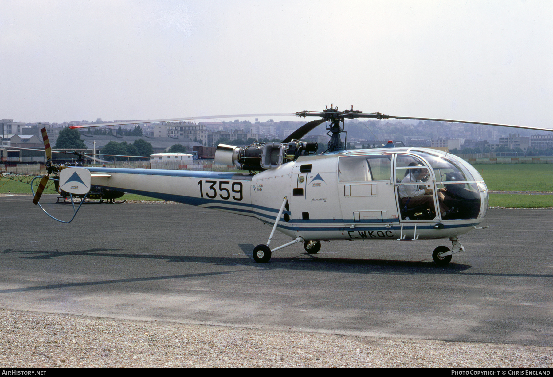 Aircraft Photo of F-WKQC | Aerospatiale SA-316B Alouette III | AirHistory.net #453398