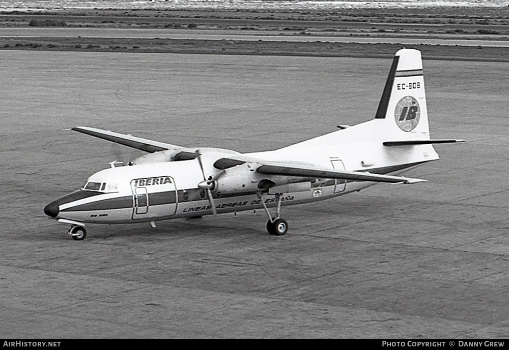 Aircraft Photo of EC-BOB | Fokker F27-600 Friendship | Iberia | AirHistory.net #453400