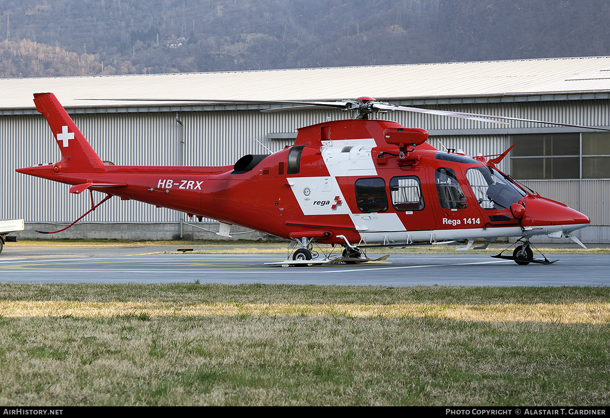 Aircraft Photo of HB-ZRX | AgustaWestland AW-109SP Da Vinci | REGA - Swiss Air Ambulance | AirHistory.net #453401