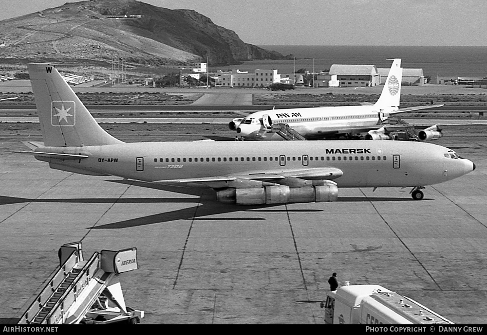 Aircraft Photo of OY-APW | Boeing 720-051B | Maersk Air | AirHistory.net #453407