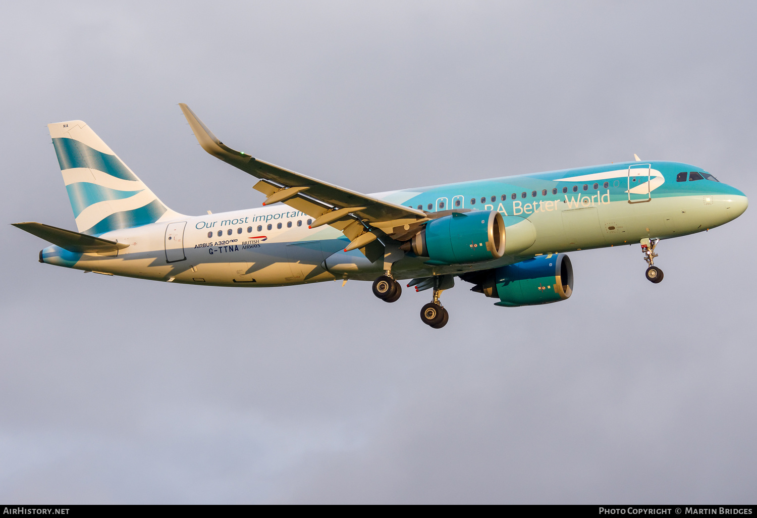 Aircraft Photo of G-TTNA | Airbus A320-251N | British Airways | AirHistory.net #453411