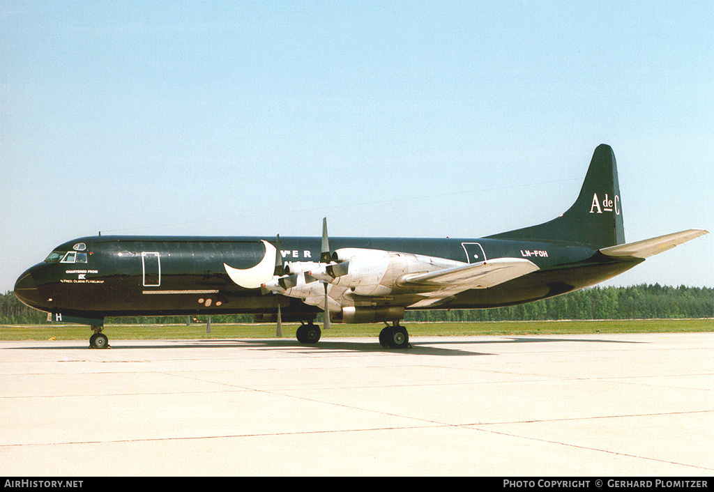 Aircraft Photo of LN-FOH | Lockheed L-188A(F) Electra | A de C - Air de Cologne | AirHistory.net #453414