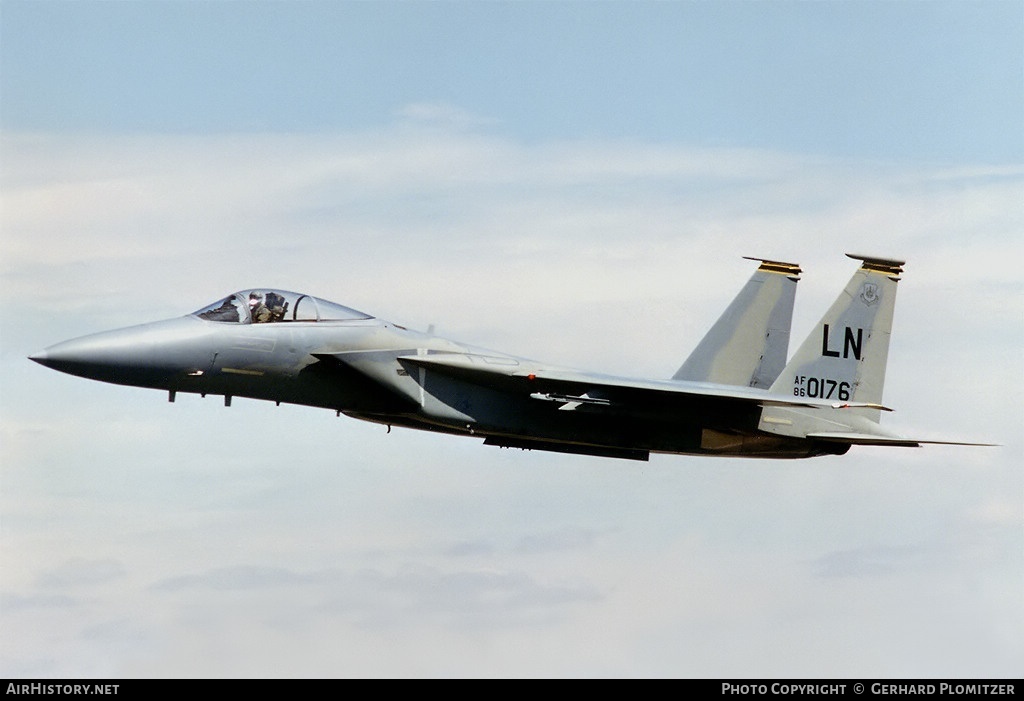 Aircraft Photo of 86-0176 | McDonnell Douglas F-15C Eagle | USA - Air Force | AirHistory.net #453417