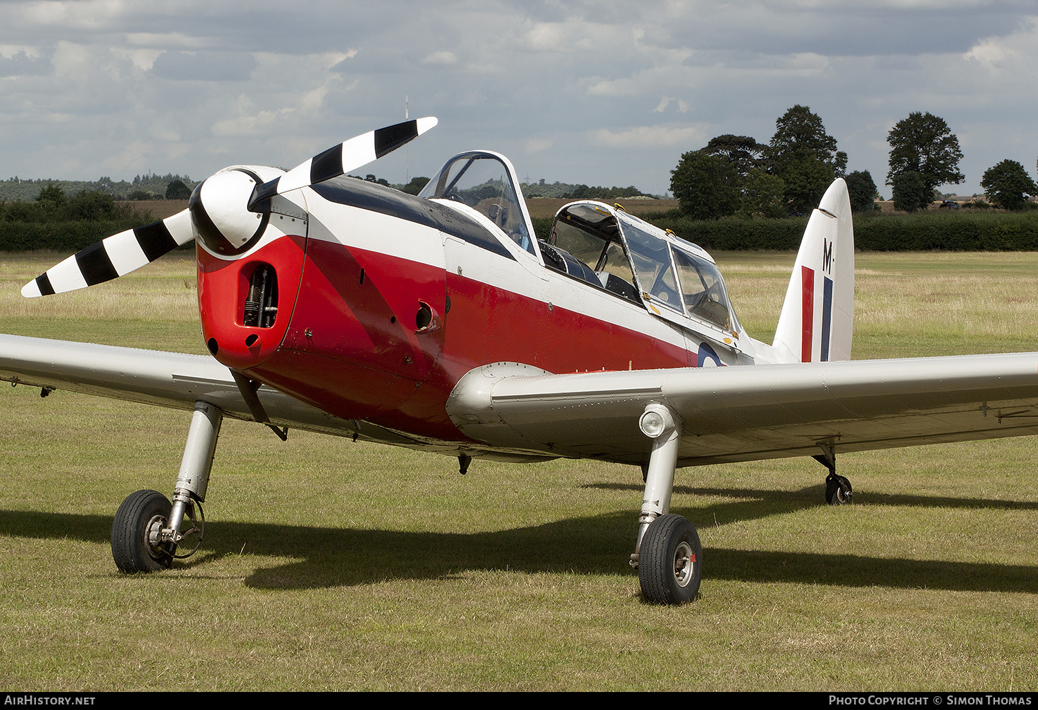 Aircraft Photo of G-AOSY / WB585 | De Havilland DHC-1 Chipmunk Mk22 | UK - Air Force | AirHistory.net #453419