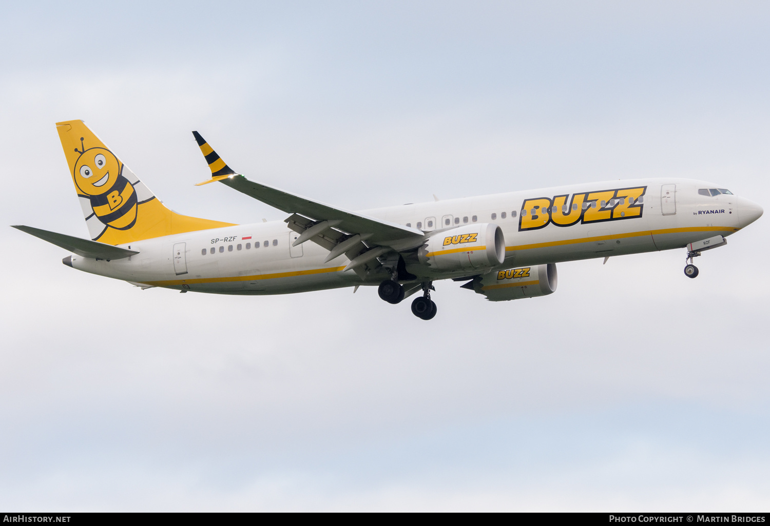 Aircraft Photo of SP-RZF | Boeing 737-8200 Max 200 | Buzz | AirHistory.net #453423