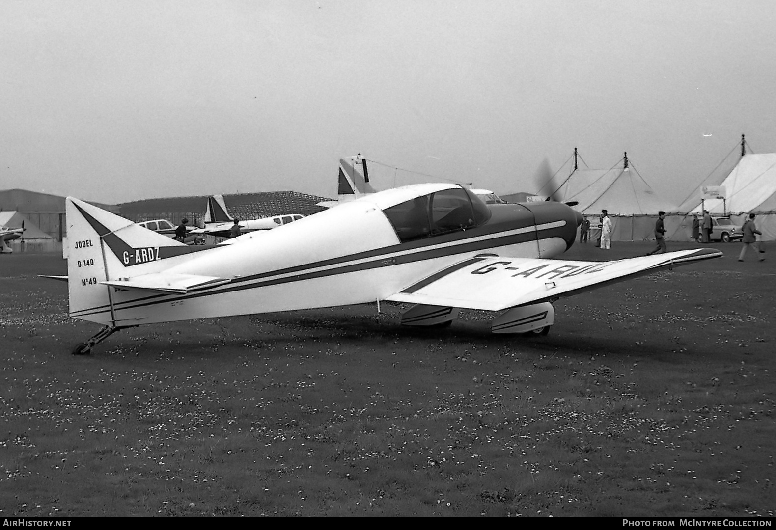 Aircraft Photo of G-ARDZ | SAN Jodel D-140A Mousquetaire | AirHistory.net #453458