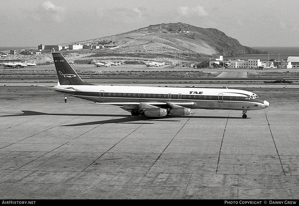 Aircraft Photo of EC-CDC | Douglas DC-8-33 | TAE - Trabajos Aéreos y Enlaces | AirHistory.net #453463