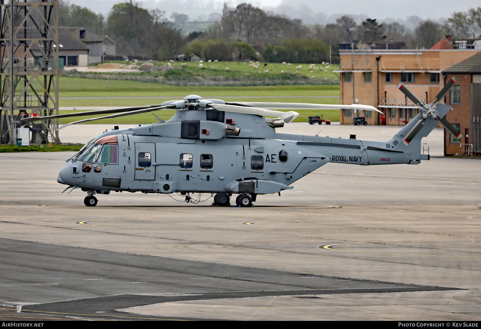Aircraft Photo of ZJ998 | AgustaWestland EH101-512 Merlin HC4A | UK - Navy | AirHistory.net #453505
