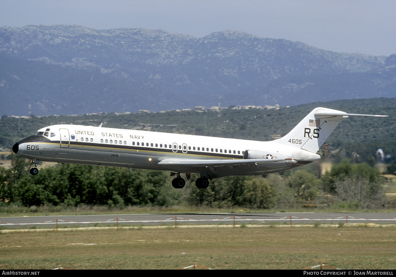 Aircraft Photo of 164605 | McDonnell Douglas C-9B Skytrain II (DC-9-32CF) | USA - Navy | AirHistory.net #453510