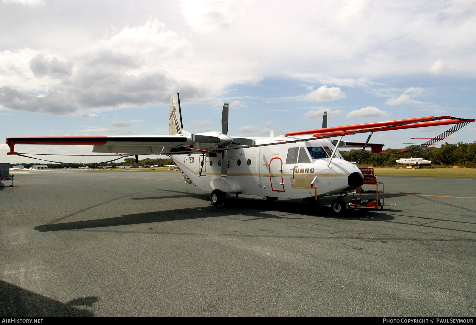 Aircraft Photo of VH-TEM | CASA C-212-200 Aviocar | Fugro Airborne Surveys | AirHistory.net #453512