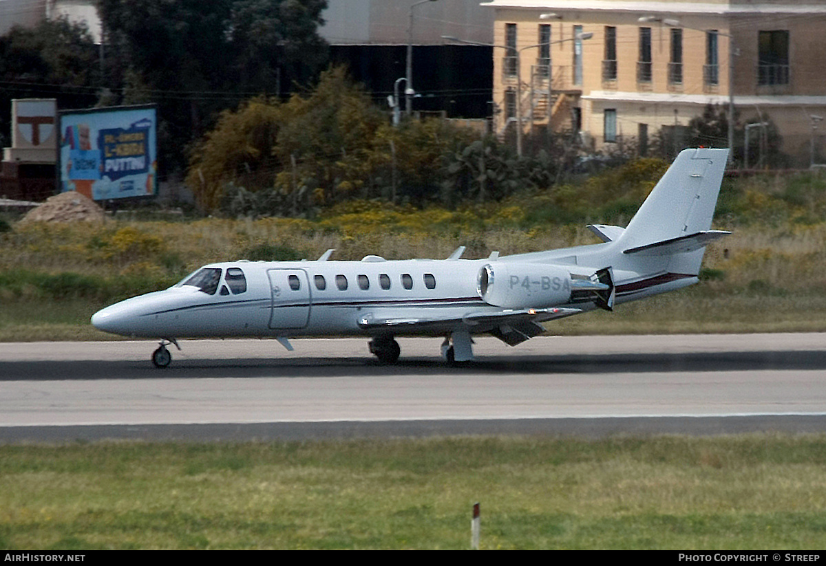 Aircraft Photo of P4-BSA | Cessna 560 Citation Encore+ | AirHistory.net #453513