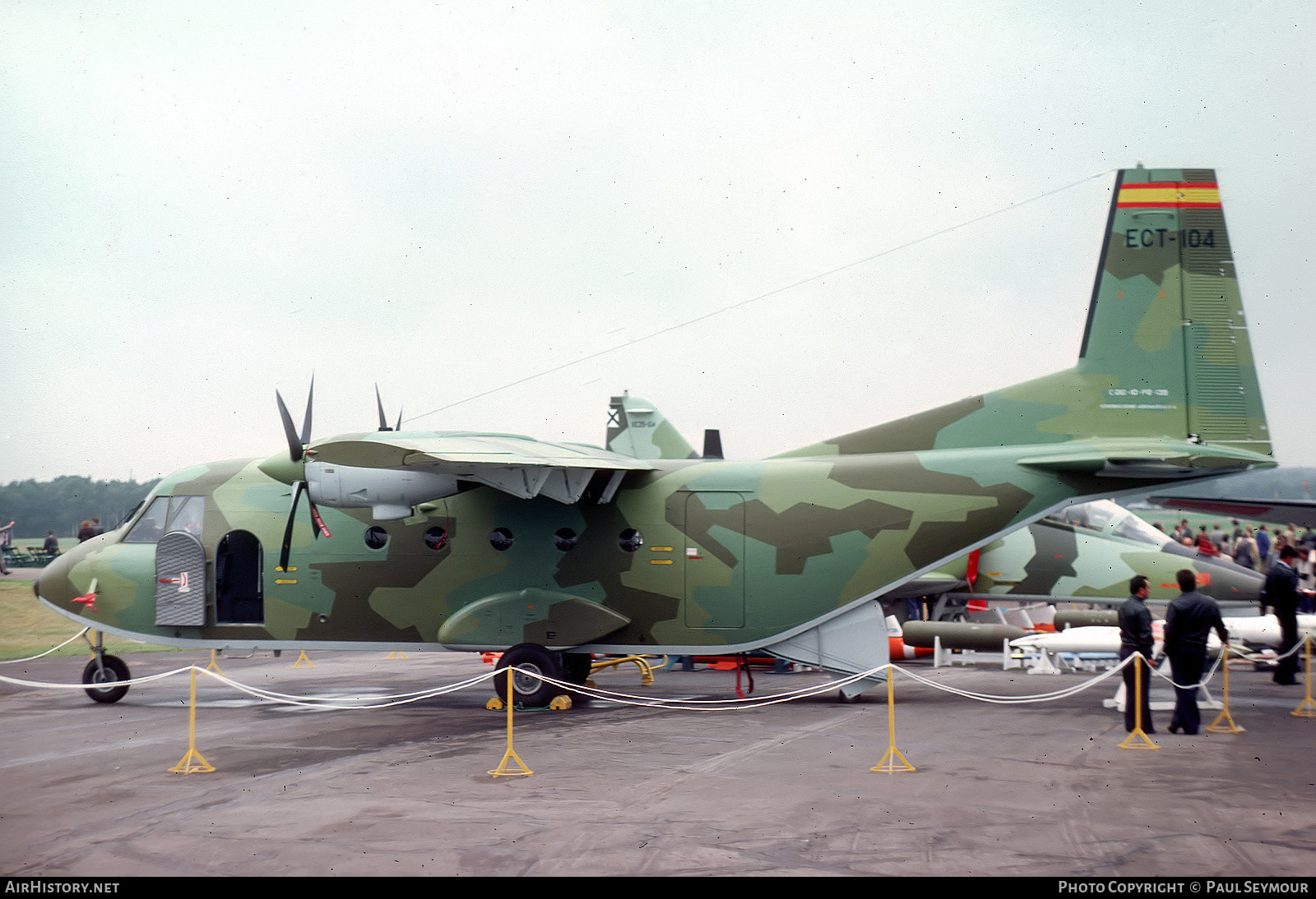 Aircraft Photo of ECT-104 | CASA C-212-200 Aviocar | AirHistory.net #453514