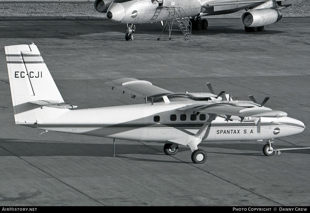 Aircraft Photo of EC-CJI | De Havilland Canada DHC-6-300 Twin Otter | Spantax | AirHistory.net #453519