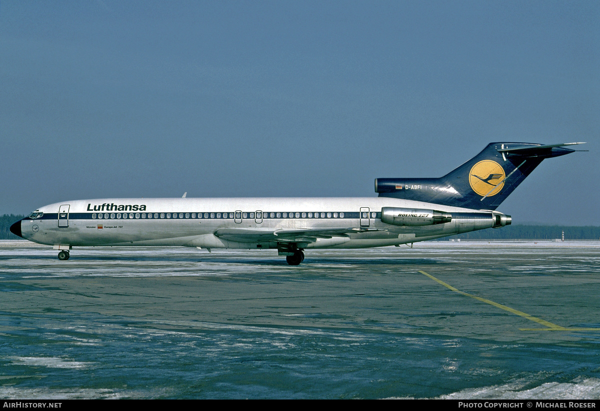 Aircraft Photo of D-ABFI | Boeing 727-230 | Lufthansa | AirHistory.net #453520