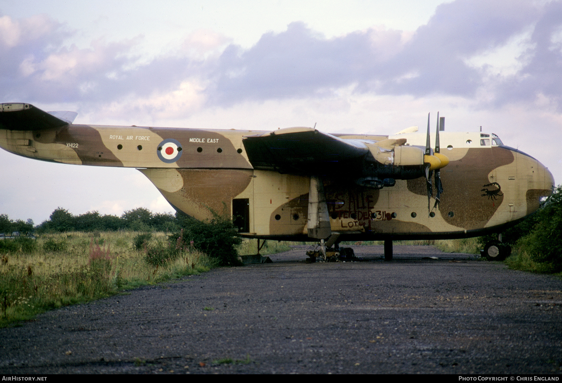 Aircraft Photo of XH122 | Blackburn B-101 Beverley C1 | UK - Air Force | AirHistory.net #453524
