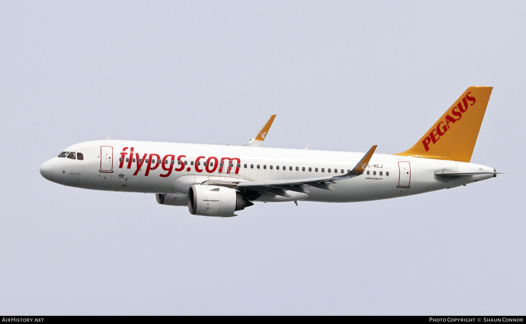 Aircraft Photo of TC-NCJ | Airbus A320-251N | Pegasus Airlines | AirHistory.net #453542