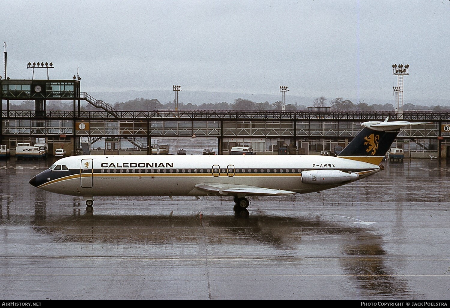 Aircraft Photo of G-AWWX | BAC 111-509EW One-Eleven | Caledonian Airways | AirHistory.net #453545