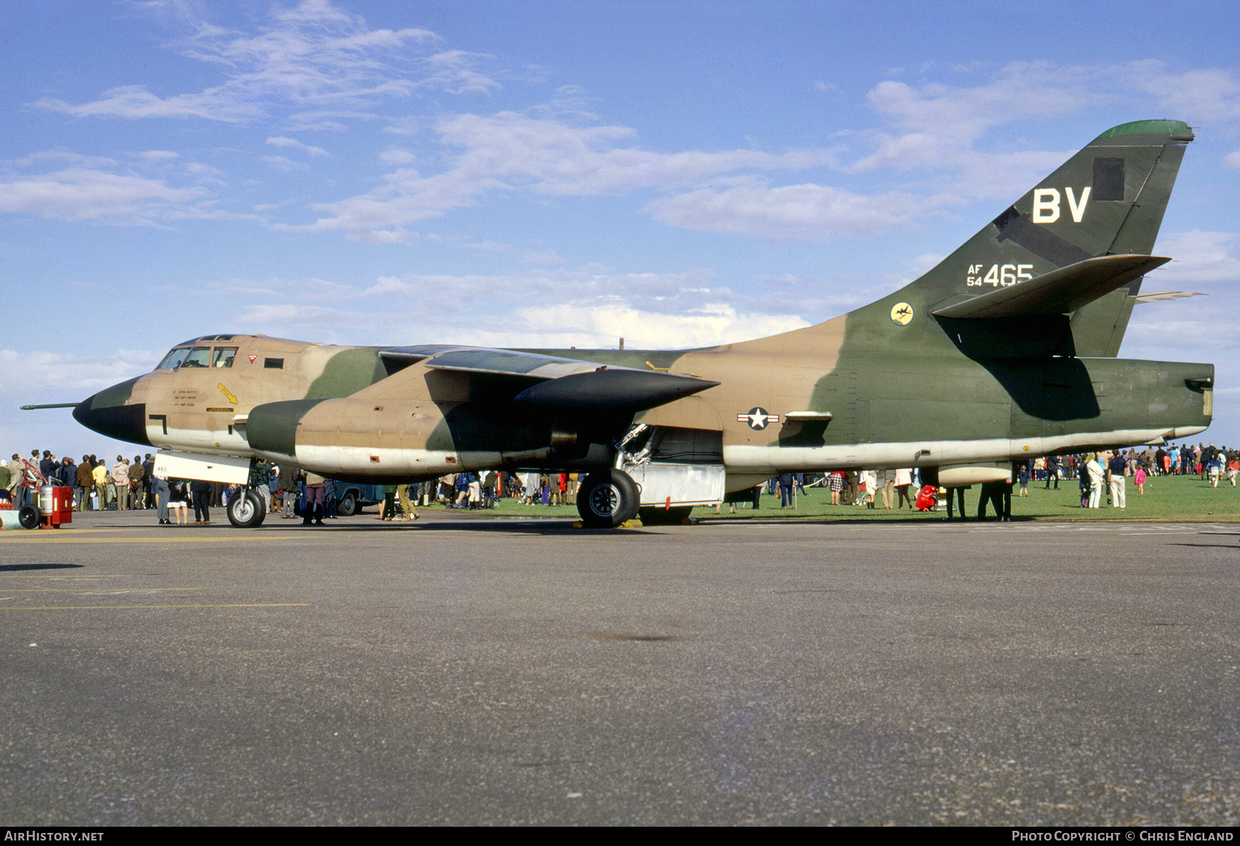 Aircraft Photo of 54-465 / AF54-465 | Douglas EB-66C Destroyer | USA - Air Force | AirHistory.net #453546