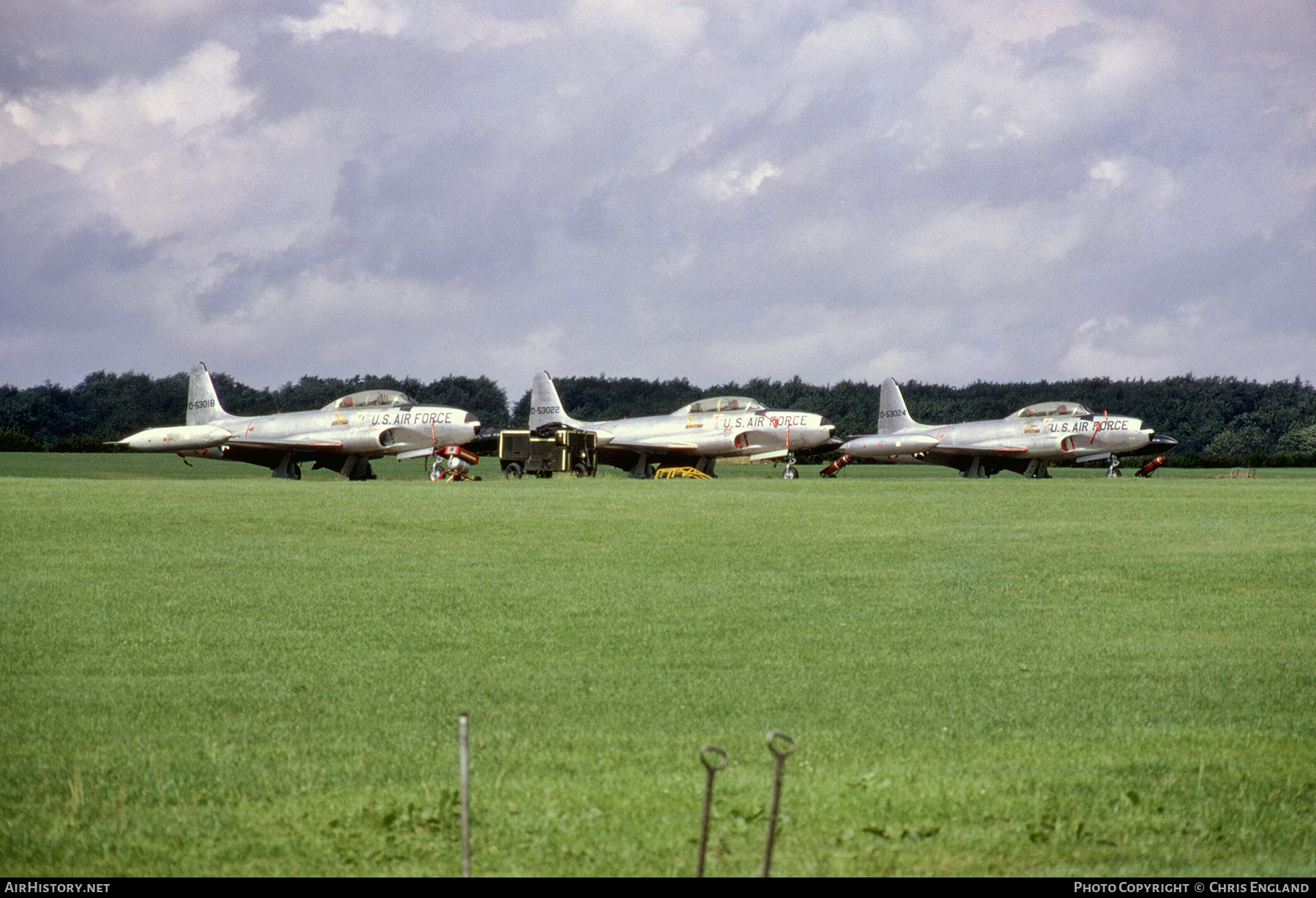 Aircraft Photo of 55-3018 / 0-53018 | Lockheed T-33A | USA - Air Force | AirHistory.net #453551