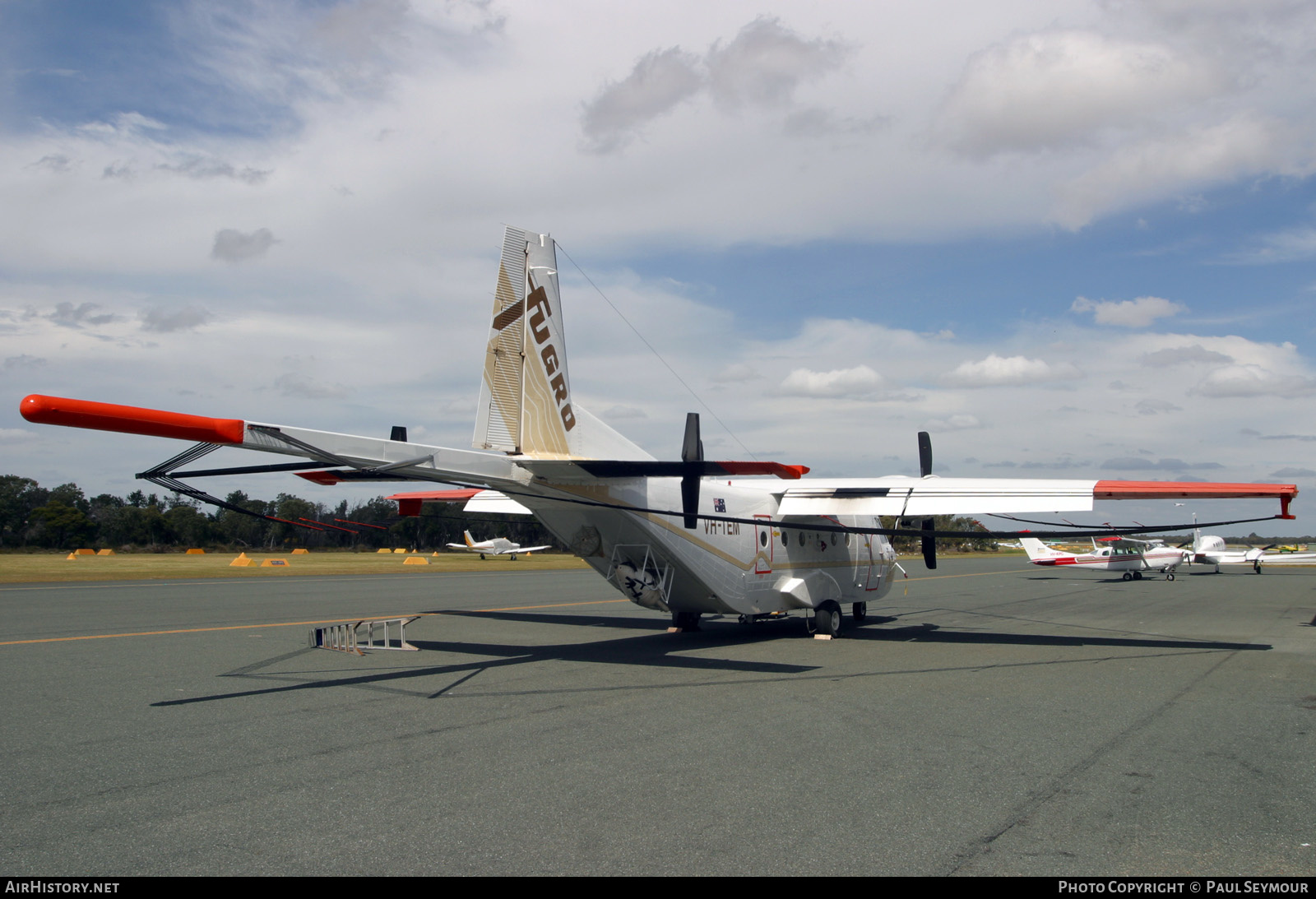Aircraft Photo of VH-TEM | CASA C-212-200 Aviocar | Fugro Airborne Surveys | AirHistory.net #453558