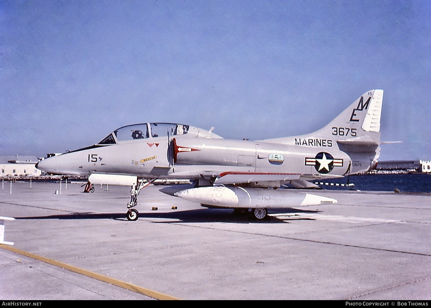 Aircraft Photo of 153675 / 3675 | McDonnell Douglas TA-4J Skyhawk | USA - Marines | AirHistory.net #453560