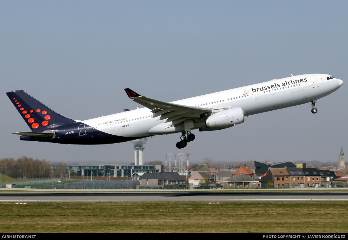 Aircraft Photo of OO-SFC | Airbus A330-342 | Brussels Airlines | AirHistory.net #453571