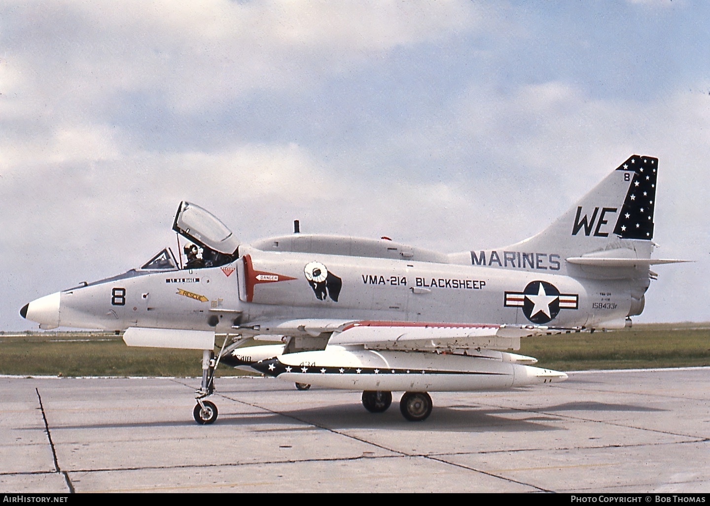 Aircraft Photo of 158433 | McDonnell Douglas A-4M Skyhawk II | USA - Marines | AirHistory.net #453579