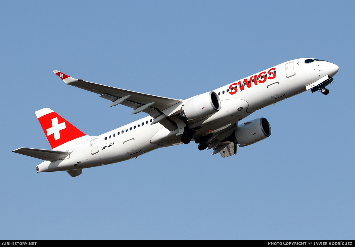 Aircraft Photo of HB-JCJ | Bombardier CSeries CS300 (BD-500-1A11) | Swiss International Air Lines | AirHistory.net #453583