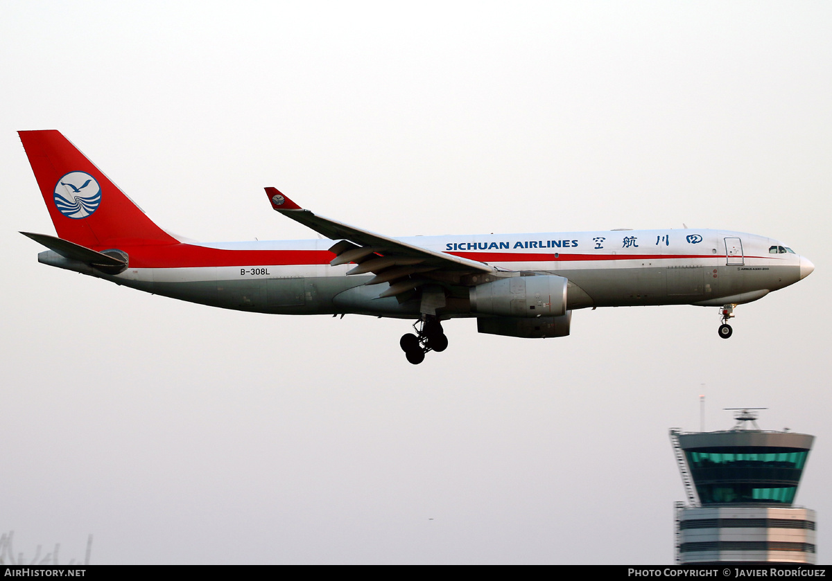 Aircraft Photo of B-308L | Airbus A330-243F | Sichuan Airlines | AirHistory.net #453596