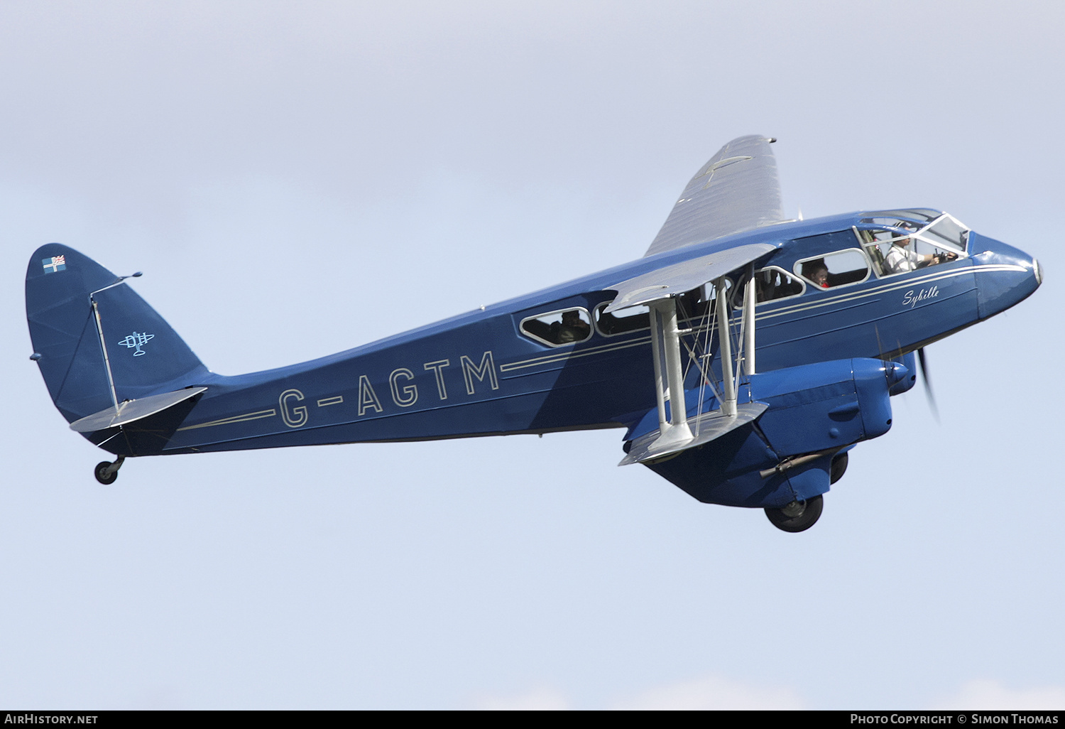 Aircraft Photo of G-AGTM | De Havilland D.H. 89A Dragon Rapide | AirHistory.net #453614