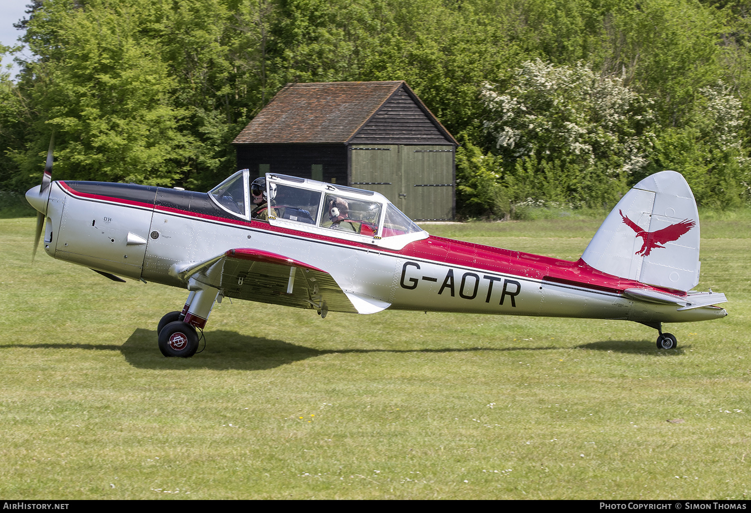 Aircraft Photo of G-AOTR | De Havilland DHC-1 Chipmunk Mk22 | AirHistory.net #453615