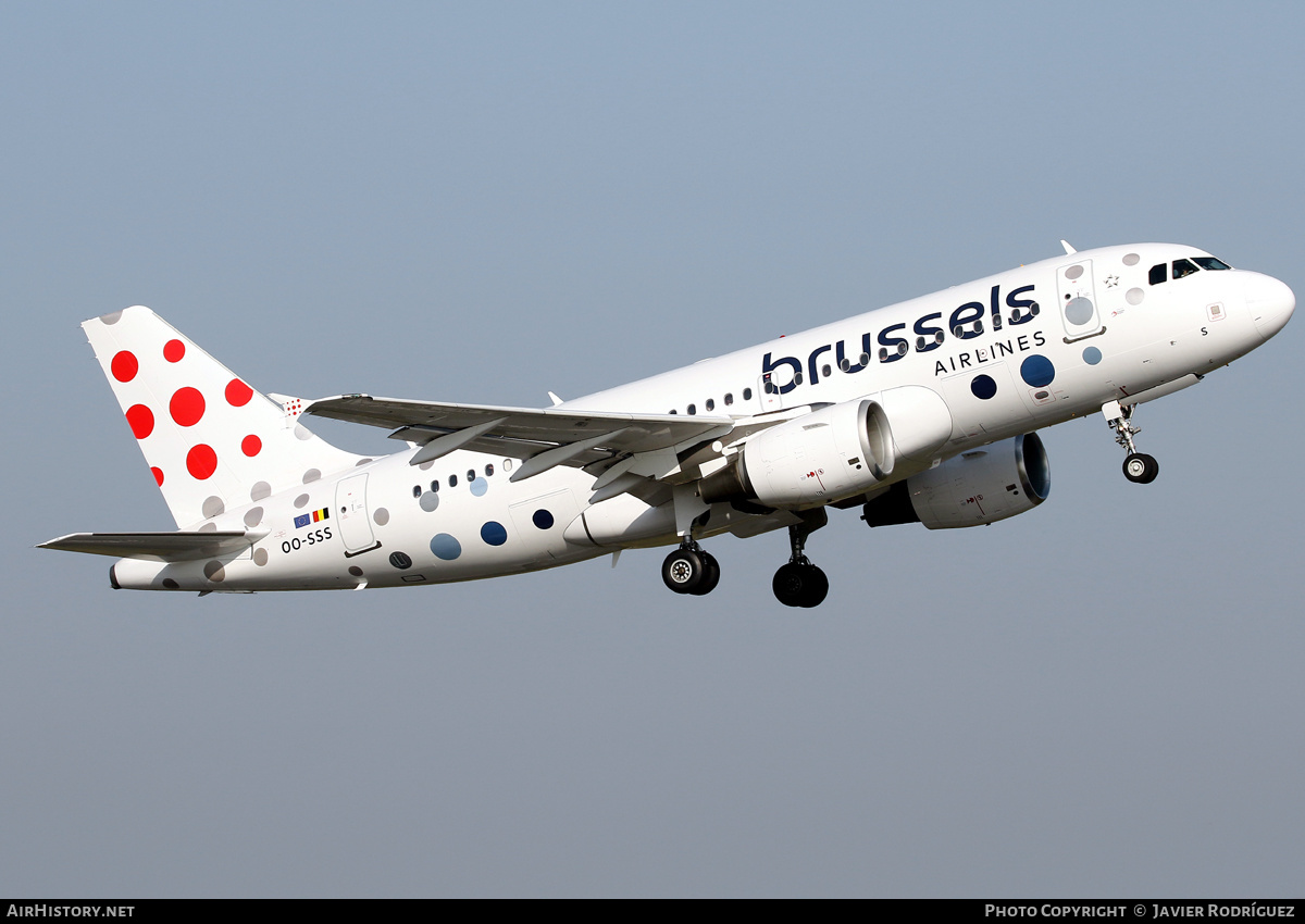 Aircraft Photo of OO-SSS | Airbus A319-111 | Brussels Airlines | AirHistory.net #453629