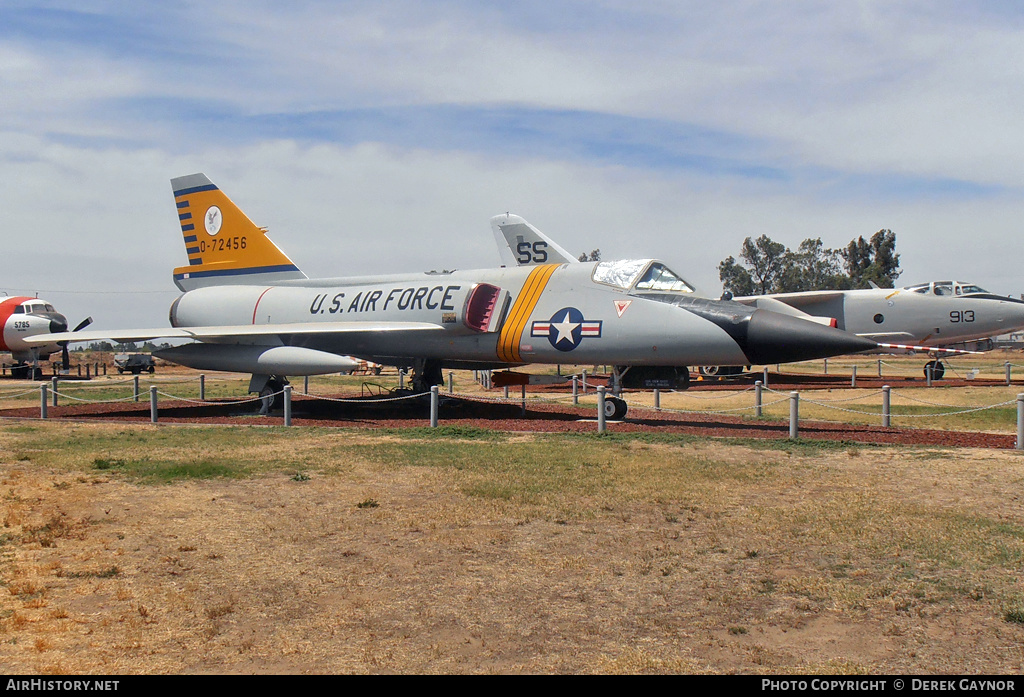 Aircraft Photo of 57-2456 / 0-72456 | Convair F-106A Delta Dart | USA - Air Force | AirHistory.net #453644