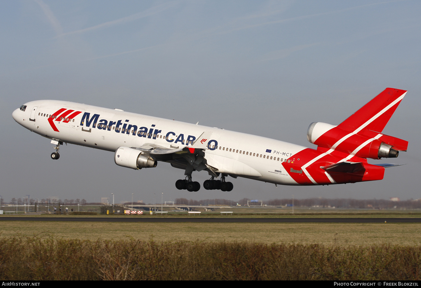 Aircraft Photo of PH-MCT | McDonnell Douglas MD-11CF | Martinair Cargo | AirHistory.net #453658